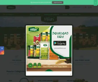 Earthfresh.co.in(Top Manufacturers of Agro Food Products in India & Best Online Grocery Essential Food Products in Kolkata) Screenshot