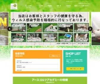 Earthgolf.jp(東京のゴルフレッスン) Screenshot