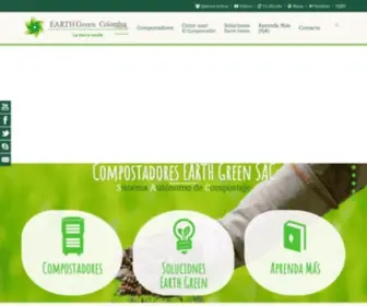 Earthgreen.com.co(Earth Green) Screenshot