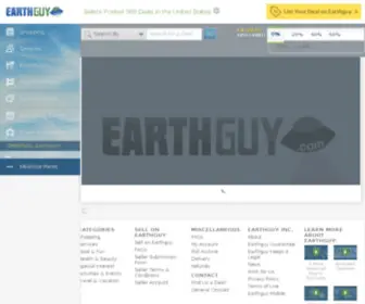 Earthguy.com(Earthguy, Take Me to Your Savings) Screenshot