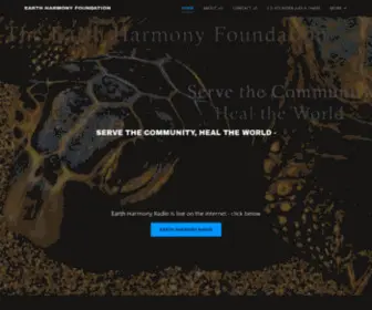 Earthharmonyfoundation.org(Earth Harmony Foundation) Screenshot