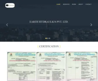 Earthhydraulics.com(Earthhydraulics| Home :: earthhydraulics) Screenshot