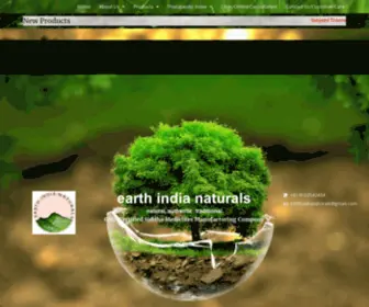 Earthindianaturals.com(Natural) Screenshot