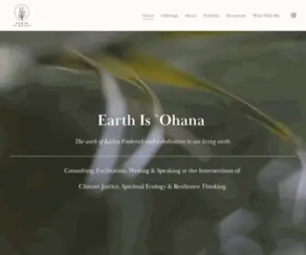 Earthisohana.com(Earth Is 'Ohana) Screenshot
