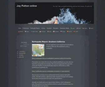 EarthJay.com(Jay Patton online) Screenshot