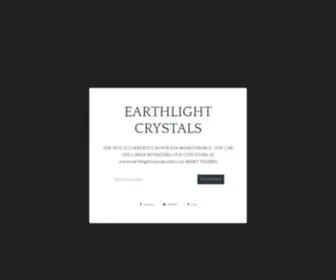 Earthlightcrystals.shop(Earthlight Crystals) Screenshot