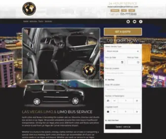 Earthlimos.com(Earth Limos and Buses) Screenshot