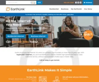 Earthlink.com(EarthLink) Screenshot