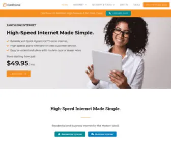 Earthlinkplans.com(EarthLink Internet) Screenshot