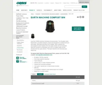 Earthmachine.com(NPL 300 Earth Machine Compost Bins) Screenshot