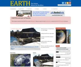 Earthmagazine.org(EARTH Magazine) Screenshot