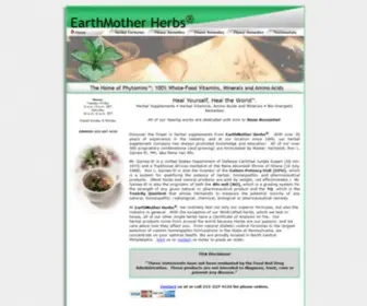 Earthmotherherbs.org(earthmotherherbs) Screenshot