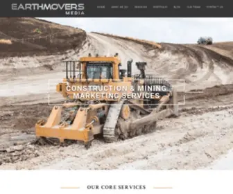 Earthmoversmedia.com(EarthMovers Media) Screenshot