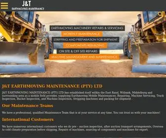 Earthmovingmaintenance.co.za(Mobile field provider) Screenshot