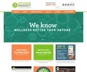 Earthoriginsmarket.com(Earth Origins Market) Screenshot
