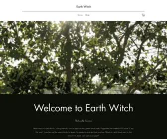 Earthpagan.com(Earth Witch) Screenshot
