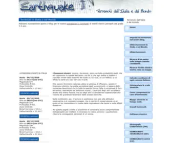 Earthquake.it(Ultimi Terremoti) Screenshot