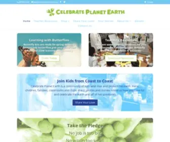 Earthsbirthday.org(Kids love and protect the earth) Screenshot