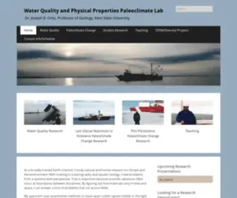Earthsci.info(Ortiz, Professor of Geology, Kent State University) Screenshot