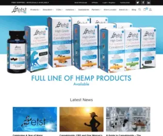 Earthsciencetech.com(Full Spectrum Cannabidiol (CBD) Oil) Screenshot