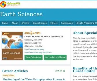 Earthscis.org(Earth Sciences) Screenshot