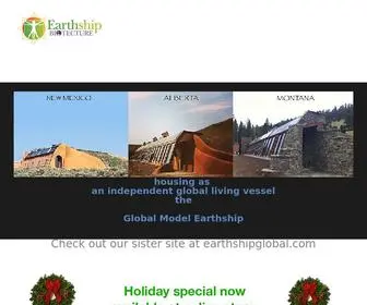 Earthshipbiotecture.com(Earthship Biotecture) Screenshot