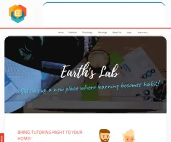 Earthslab.com(Bring Tutoring Right To Your Home) Screenshot