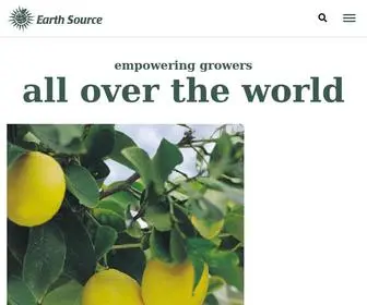 Earthsourcetrading.com(Earth Source Trading) Screenshot