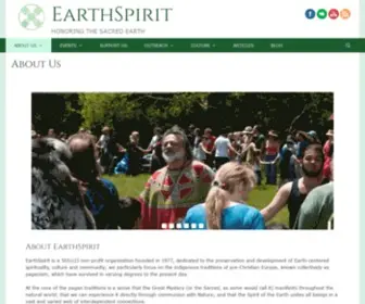 Earthspirit.com(About Us) Screenshot