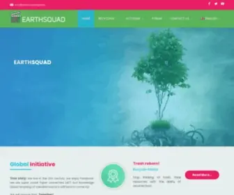 Earthsquad.global(Reduce, recycle, reuse) Screenshot