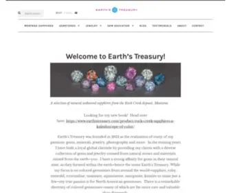 Earthstreasury.com(Earth's Treasury) Screenshot