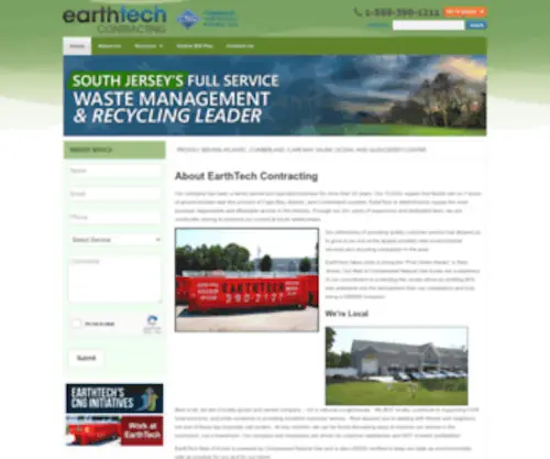 Earthtech.biz(South Jersey Roll) Screenshot