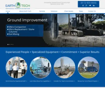 Earthtech.com(Commercial) Screenshot