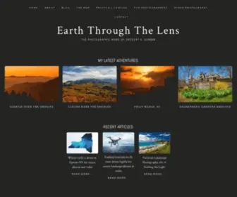 Earththroughthelens.com(Gregory A. Dunbar) Screenshot