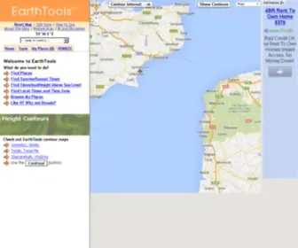 Earthtools.org(Find places) Screenshot