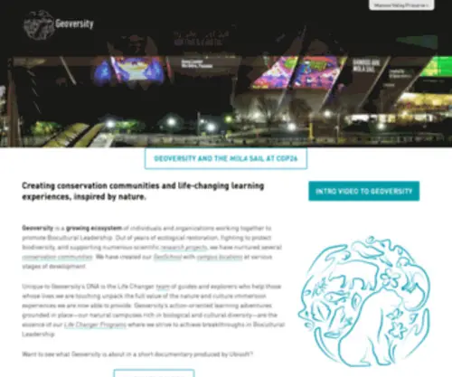 Earthtrain.org(Geoversity) Screenshot