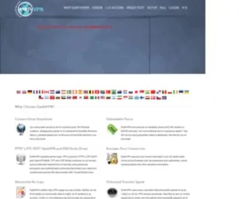 EarthVPN.com(Anonymous VPN Service SSTP) Screenshot