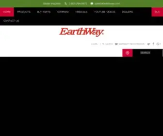 Earthway.com(EarthWay Products Incorporated) Screenshot