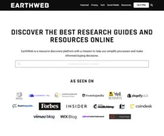 Earthweb.com(Independent Technology Research & Coverage) Screenshot