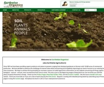 Earthwiseagriculture.net(Earthwise Organics Agriculture) Screenshot