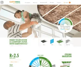 Earthwool.com.au(Earthwool Insulation) Screenshot