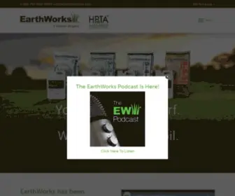 Earthworksturf.com(Carbon Based Fertilizers for golf) Screenshot