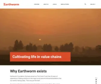 Earthworm.org(A non) Screenshot