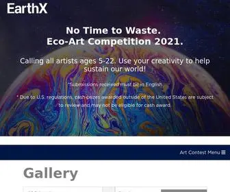 EarthXart.org(Eco-Art Competition) Screenshot