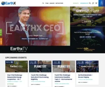 Earthx.org(Earthx2020) Screenshot