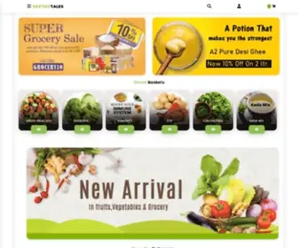 Earthytales.in(Organic Food Supplier in Delhi & Gurgaon) Screenshot