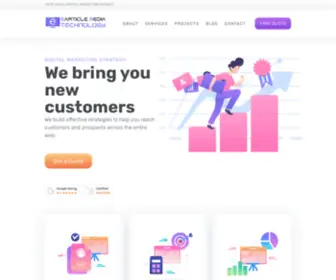 Earticlemedia.com(Best Digital Marketing Agency Uttar Pradesh) Screenshot