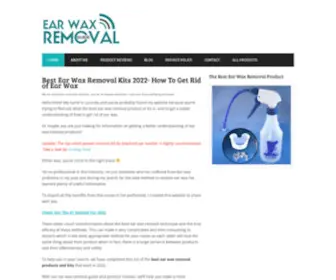 Earwaxremovalguide.com(Best Ear Wax Removal Kit & Product Guide 2019) Screenshot