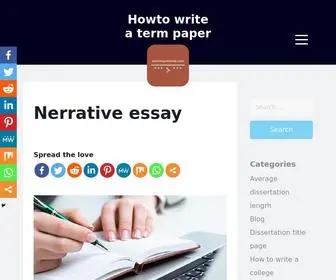 Earwingrecords.com(Howto write a term paper) Screenshot