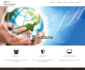 Eas-Itsolutions.com(EAS IT SOLUTIONS) Screenshot